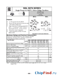 Datasheet SB602 manufacturer TSC