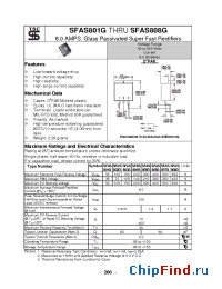 Datasheet SFAS804G manufacturer TSC