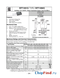 Datasheet SFF1003G manufacturer TSC