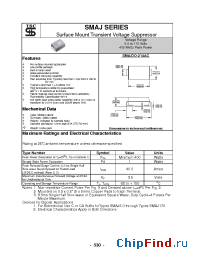 Datasheet SMAJ5.0A manufacturer TSC
