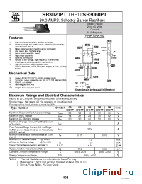 Datasheet SR3050PT manufacturer TSC