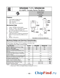 Datasheet SRAS890 manufacturer TSC