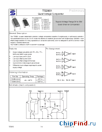 Datasheet TS2901CD14 manufacturer TSC