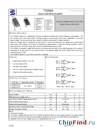 Datasheet TS2902 manufacturer TSC