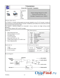 Datasheet TS34063ACD производства TSC
