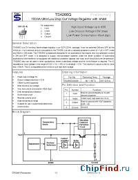 Datasheet TS4266GCW450 manufacturer TSC