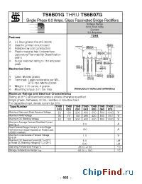 Datasheet TS6B02G manufacturer TSC