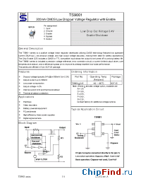 Datasheet TS9001KCX5 manufacturer TSC