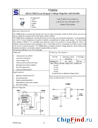 Datasheet TS9009NCX5 manufacturer TSC