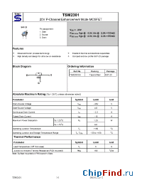 Datasheet TSM2301 manufacturer TSC