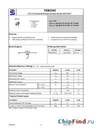 Datasheet TSM2302 manufacturer TSC