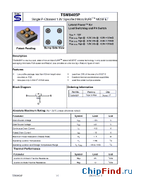 Datasheet TSM8405P manufacturer TSC