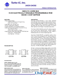 Datasheet 24C02 manufacturer Turbo IC