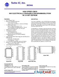 Datasheet 28C64AI-2 manufacturer Turbo IC