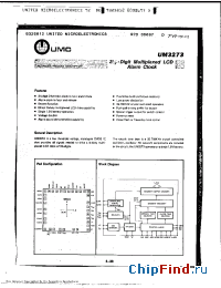 Datasheet UM3273 manufacturer UMC