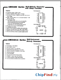 Datasheet UM3480 manufacturer UMC