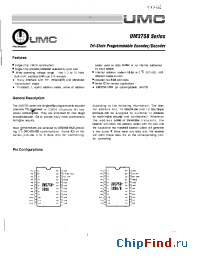 Datasheet UM3758 manufacturer UMC