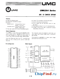 Datasheet UM6264 manufacturer UMC
