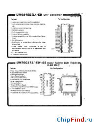 Datasheet UM6845EA manufacturer UMC