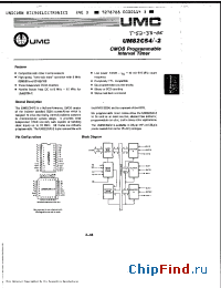Datasheet UM82C54L производства UMC