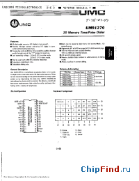 Datasheet UM91270 производства UMC