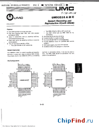 Datasheet UM93510C manufacturer UMC