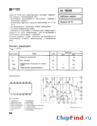 Datasheet UL7523N manufacturer Unitra