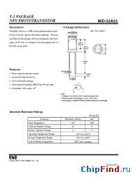 Datasheet MID-32A22 manufacturer UOT