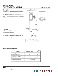 Datasheet MID-32H22 manufacturer UOT