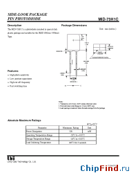 Datasheet MID-73H1C manufacturer UOT