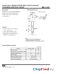 Datasheet MIE-114A1 manufacturer UOT