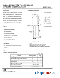 Datasheet MIE-514H4 manufacturer UOT