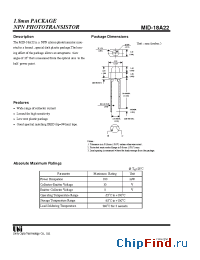 Datasheet MIE-554H4 manufacturer UOT