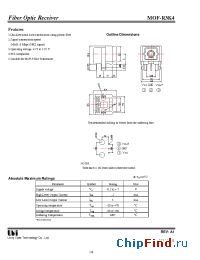Datasheet MOF-R3K4 производства UOT