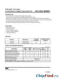 Datasheet UVC-5723E manufacturer UOT