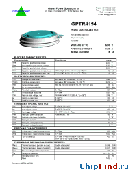 Datasheet GPTR4154 manufacturer Us Digital