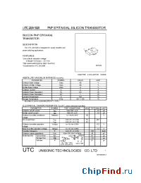 Datasheet 2SA1020 manufacturer UTC