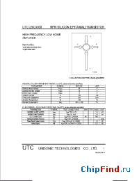 Datasheet 2SC3358 manufacturer UTC