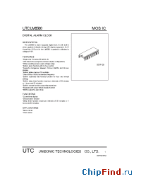 Datasheet LM8560 manufacturer UTC
