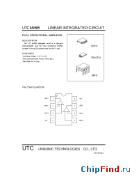 Datasheet M4565 manufacturer UTC