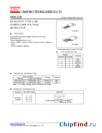 Datasheet RXXLD20L-TB5-T manufacturer UTC