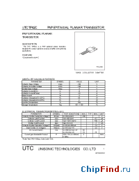 Datasheet TIP42C-TO-220 manufacturer UTC