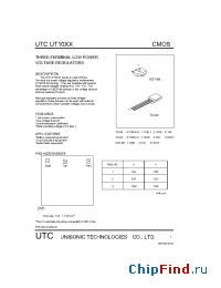Datasheet UT10XX manufacturer UTC