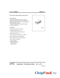 Datasheet UT84520 manufacturer UTC