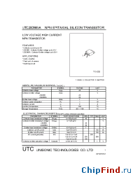 Datasheet UTC2SD965 manufacturer UTC