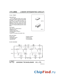 Datasheet UTCLM556 manufacturer UTC