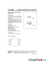 Datasheet UTCM3366 manufacturer UTC