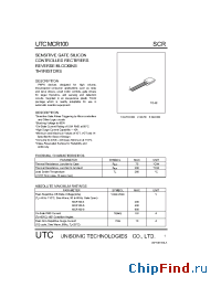 Datasheet UTCMCR100-4 manufacturer UTC