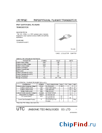 Datasheet UTCTIP32C manufacturer UTC