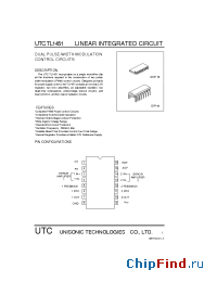 Datasheet UTCTL1451 manufacturer UTC